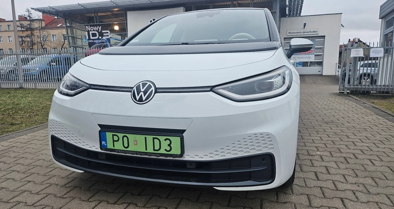 Volkswagen ID.3 cena 104900 przebieg: 42600, rok produkcji 2020 z Koźmin Wielkopolski małe 277